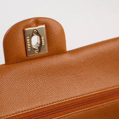 Chanel Small Classic Double Flap Caramel Cavia