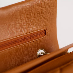 Chanel Small Classic Double Flap Caramel Cavia