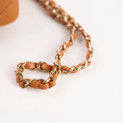 Chanel Small Classic Double Flap Caramel Cavia