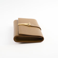 Saint Laurent Chyc Clutch Tan