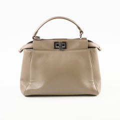 Fendi Peekaboo Small Taupe/Grey