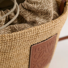 Loewe Pochette Mini Raffia Crossbody