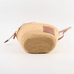 Loewe Pochette Mini Raffia Crossbody