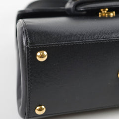 Gucci Horsebit 1955 Mini Top Handle Bag Black