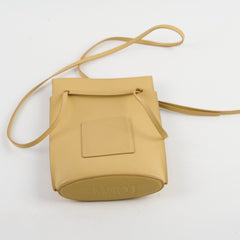 Loewe Pocket Leather Crossbody Yellow