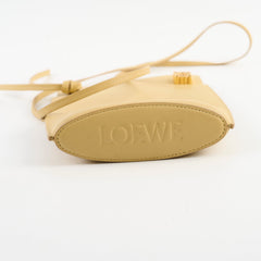 Loewe Pocket Leather Crossbody Yellow