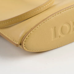 Loewe Pocket Leather Crossbody Yellow