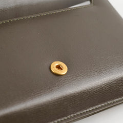 Saint Laurent Phone Case with Chain Olive