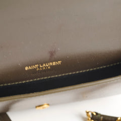 Saint Laurent Phone Case with Chain Olive