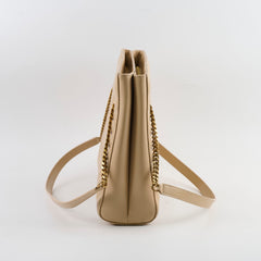 Saint Laurent Tribeca Tote Beige