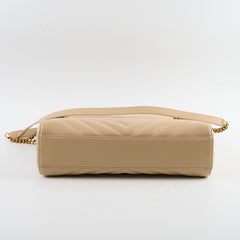 Saint Laurent Tribeca Tote Beige