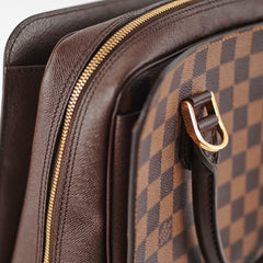 Louis Vuitton Damier Ebene Triana Top Handles Bag