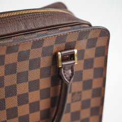 Louis Vuitton Damier Ebene Triana Top Handles Bag