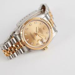 Rolex Datejust 31 Two Toned with Diamonds