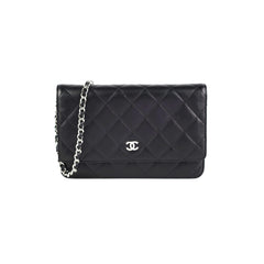Chanel Wallet on Chain WOC Black