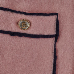 Chanel Pink Cashmere Cardigan Size EURO 38/ AU 10