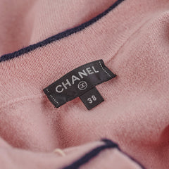 Chanel Pink Cashmere Cardigan Size EURO 38/ AU 10