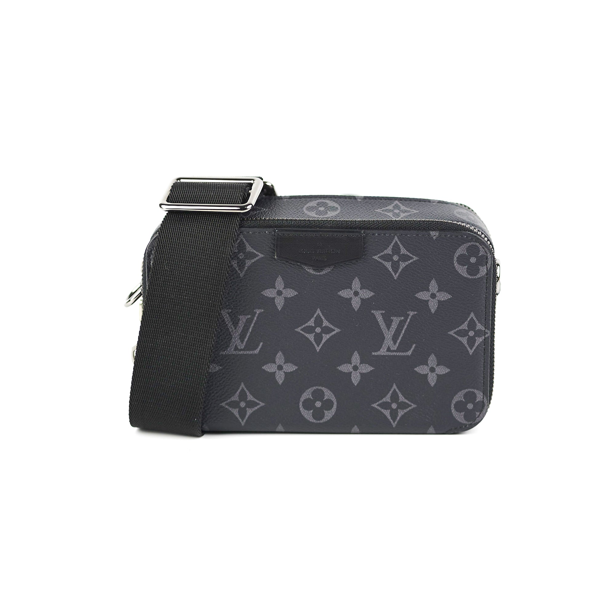 Louis Vuitton, Bags, Auth Louis Vuitton Shoulder Bag Monogram Eclipse  Alpha Wearable Wallet M826