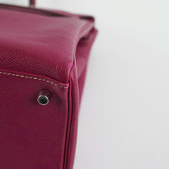 24/7 DOTD- Hermes Kelly 35 Epsom Tosca - Star O Square Stamp 2011