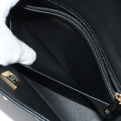 Chanel Mini Rectangular Lambskin Black Crossbody Bag (microchipped)HOLD