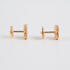 Van Cleef & Arpels Sweet Alhambra Earrings Rose Gold