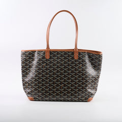 Goyard Artois PM Tote Black/Tan