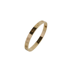 Cartier Yellow Gold Size 17 Classic Model Love Bracelet 2025