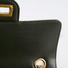 Chanel Mini 2.55 Chevron Reissue Khaki Green Microchipped