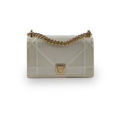 Dior Diorama Small White Pearl