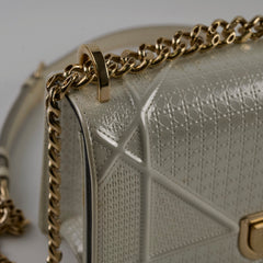 Dior Diorama Small White Pearl