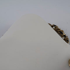 Chanel Tweed & Pearl Westminster Flap Bag Gold/White/Black