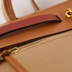 Hermes Herbag 31 Chai/Natu Sable/Fauve/Cuivre - U Stamp