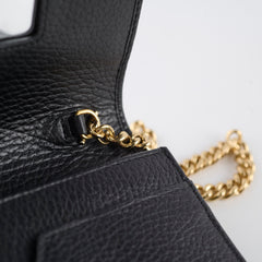 Gucci Wallet on Chain Black