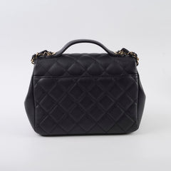 Chanel Medium Business Affinity Black Caviar GHW