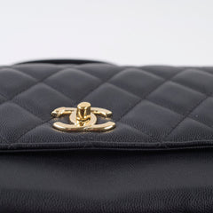 Chanel Medium Business Affinity Black Caviar GHW