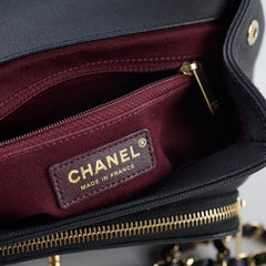 Chanel Medium Business Affinity Black Caviar GHW