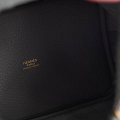 Hermes Picotin 18 Clemence Gris Meyer U Stamp