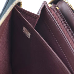 Chanel Zippy Wallet Caviar Black