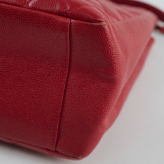Chanel GST Grand Shopping Tote Caviar Red