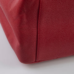 Chanel GST Grand Shopping Tote Caviar Red