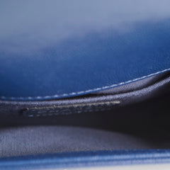 Chanel Small Boy Bag Navy Caviar Ruthenium Hardware