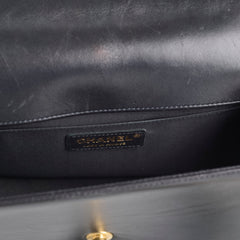 Chanel New Medium Boy Bag Black Lambskin GHW
