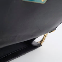 Chanel New Medium Boy Bag Black Lambskin GHW