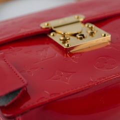 Louis Vuitton Spring Street Vernis Bag Monogram Red