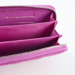 Chanel CC Wallet Purple Caviar