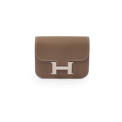 Hermes Constance Slim Etoupe Evercolor PHW 2024