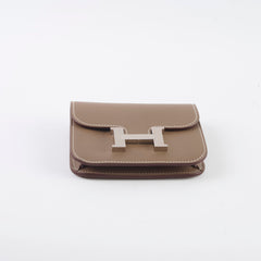 Hermes Constance Slim Etoupe Evercolor PHW 2024