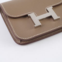 Hermes Constance Slim Etoupe Evercolor PHW 2024
