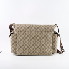 Gucci GG Supreme Canvas Diaper Bag