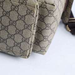 Gucci GG Supreme Canvas Diaper Bag